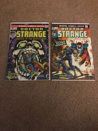 Dr.  Doctor Strange 4 & 5 1974 Bronze Age Marvel Comic 2