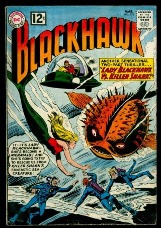 Dc Comics Blackhawk 170 Lady Blackhawk Vg 4.  0