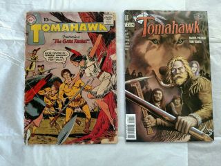 2 - Tomahawk Dc Comics 56 (may 1958) & 1 (july 1998)