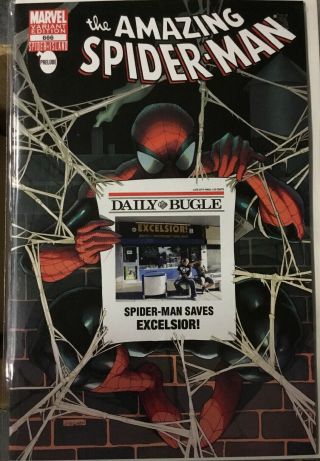 Spider - Man Vol.  1 666 Bugle Variant Marvel 2011 Excelsior