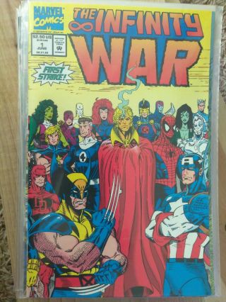 The Infinity War - Marvel Comics 1 - 5 2