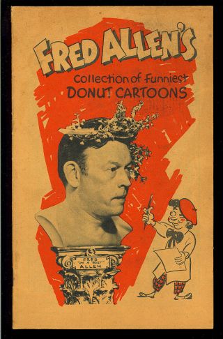 Fred Allen’s Donut Cartoons Nn Not In Guide Bob Kane Giveaway Comic 1946 Vg - Fn