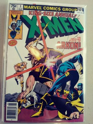 X - Men King Size Annual 3 Vf - Marvel Pa6 - 306