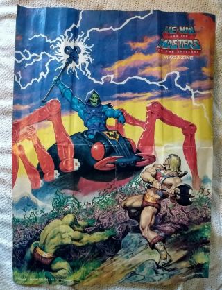 He - Man Masters Of The Universe 1980s Skeletor Mossman Mattel Poster Motu Norem