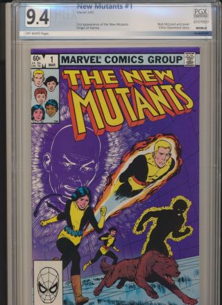 Mutants 1 Pgx (like Cgc) 9.  4 Marvel Comics 1983 Origin Of Karma Wow