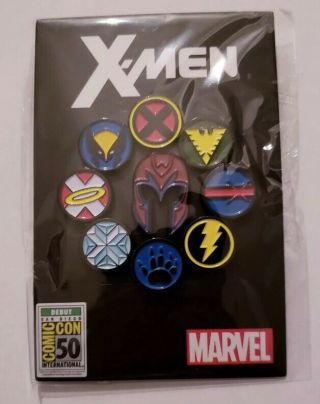 Sdcc 2019 Marvel X - Men Enamel Pin Deput Exclusive Toynk - Comic Con In Hand