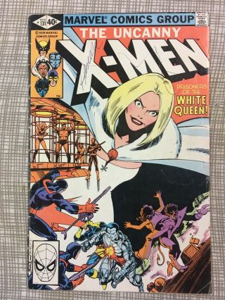 X - Men 131 - 1979 - Hellfire Club - 1st White Queen Appearance - Marvel Comics Vg