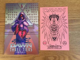 Dawn: Three Tiers 5 Limited Edition (signed With) Vf/nm