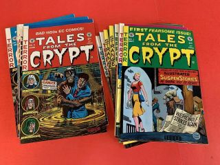 Tales From The Crypt 1 - 13 (12 Issues) E.  C.  Reprints 1992 Series - Horror