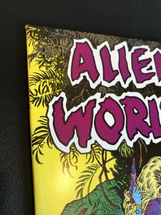 ALIEN WORLDS TPB (1988) NM,  Eclipse Comics T - Rex On Cover 2
