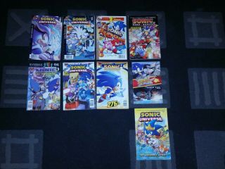 9 Sonic The Hedgehog Comics