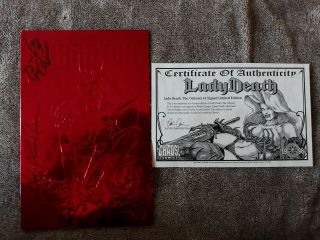 Lady Death The Odyssey Signed Limited Edition