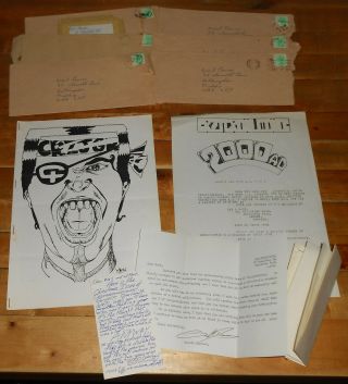 Crzjgrdwldiwdc 2000ad Fanzine,  Letters 1983 Kevin O 