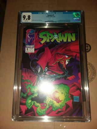 Spawn 1 CGC 9.  8 NM/MT 1st Appearance of Spawn WHITE PAGES 3