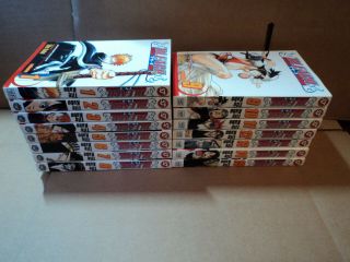 Bleach Manga Volumes 1 - 15 By Tite Kubo And Volume One Of The Anime On Dvd