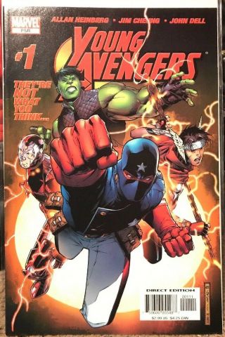 Young Avengers 1 (2005) 1st Kate Bishop Marvel Comics Jim Cheung