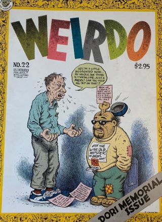 Weirdo 22 R.  Crumb 1st Printing 1988 Last Gasp Harvey Pekar