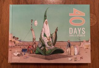Moebius 40 Days Dans Le Desert B Illustration Artbook Reprinted And Oop