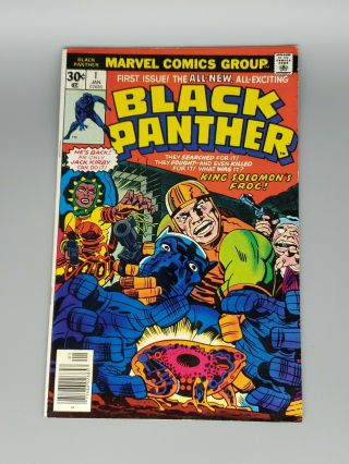Black Panther 1 1976 Marvel Comics Vf.  Bagged And Boarded.