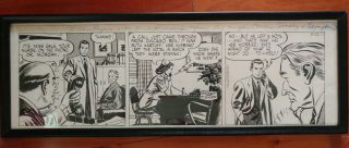 Dallis,  Bradley & Edgington Rex Morgan M.  D.  Comic Art 5 - 22 - 1954