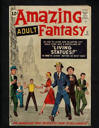 Atlas Adult Fantasy 12 1962 G/vg 3.  0 Lee / Ditko Marvel