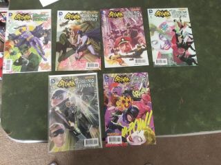 Dc Comics 2014 Batman 66 Meets Green Hornet 1 - 6 Complete Comic Set Joker Kato
