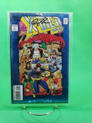 X - Men 2099 Marvel Comic Book 1 Signed By Ron Lim & Adam Kubert With (nm)