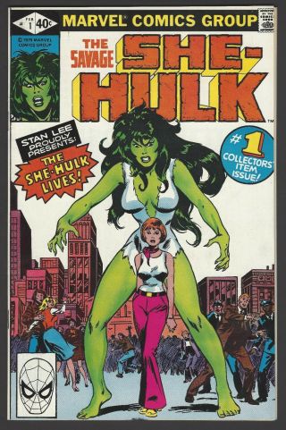 The Savage She - Hulk 1 Nm/mt 9.  8 1st Appearance Of She - Hulk