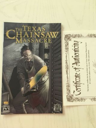 Texas Chainsaw Massacre : Special 1 Gold Foil 1/700 Variant 2005 Avatar