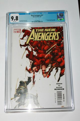 The Avengers 27 Variant Cover Cgc 9.  8 1st Appearance Of The Ronin