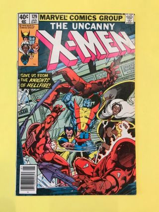 The Uncanny X - Men 129,  1st Appearances Of Kitty Pryde And Emma Frost