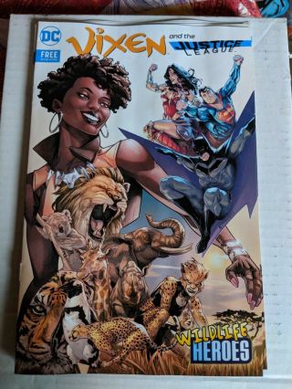 Vixen And The Justice League Sdcc 2018 San Diego Zoo Exclusive Promo Comic