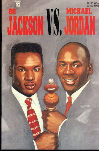 Bo Jackson Vs.  Michael Jordan (1992) Celebrity Comics Fine