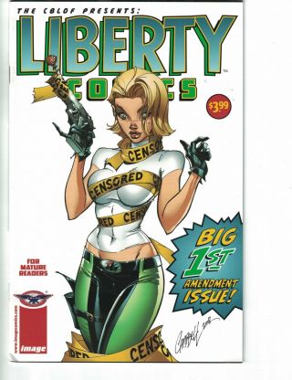 Cbldf: Liberty Comics 1 Vf J.  Scott Campbell Variant - The Boys Amazon