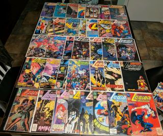 Dc Comics Legion Of - Heroes 1 - 36 1989 - 1992 Nm,  3 Annual Comics