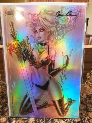Lady Death Scorched Earth 1 Holo Foil Edition Dawn Mcteigue Ltd 600 Signed