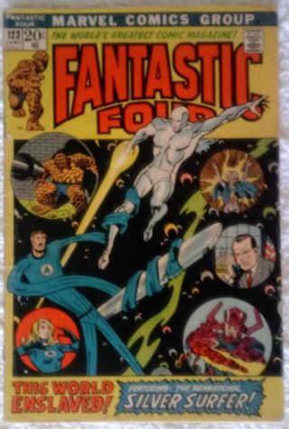 Fantastic Four 123 (jun 1972,  Marvel)