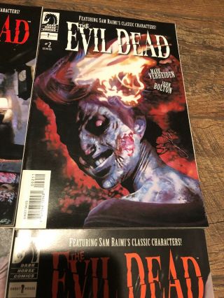 Dark Horse Comics - The Evil Dead 1 - 4 5