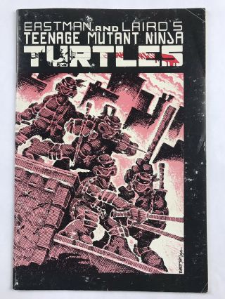 Teenage Mutant Ninja Turtles 1 - 3rd Printing Mirage Studio 1984