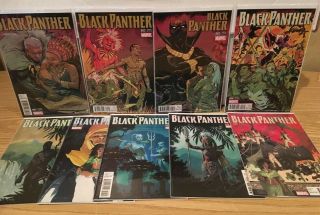 Black Panther 1 - 9 Greene Connecting Variant Set Marvel 2016 1 2 3 4 5 6 7 8 9