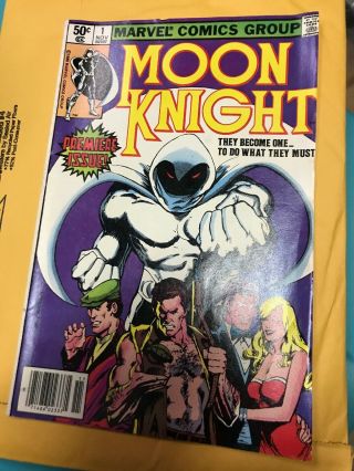 Marvel Comics Group - Moon Knight 1 (marvel,  Nov 1980) Premiere Issue