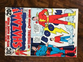 Shazam 1 1st Appearance Of Captain Marvel In Dcu 1973 Fn -