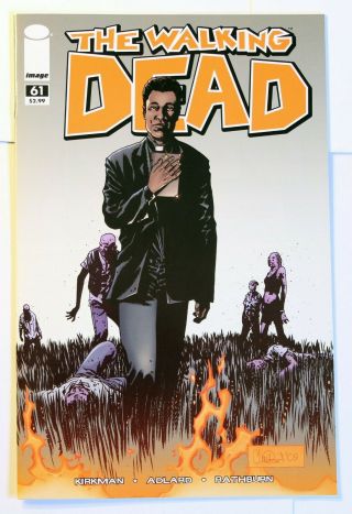 The Walking Dead 61.  Nm - Or Better.  1