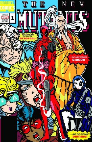 Cable And Deadpool Annual 1 Mutants 98 Homage 8 - Bit Matthew Waite
