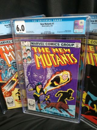 Cgc 8.  0 (vf) Mutants 2 And 3,  Cgc 6.  0 (fine) Mutants 1 - White Pages
