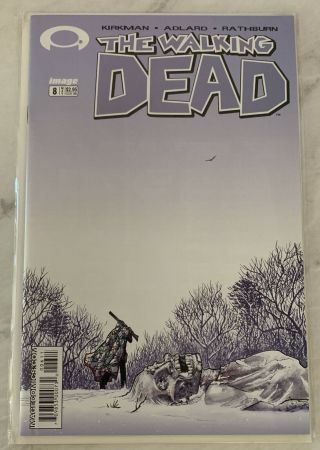 The Walking Dead Issue 8 First Print Nm Adlard Art Moore Cover