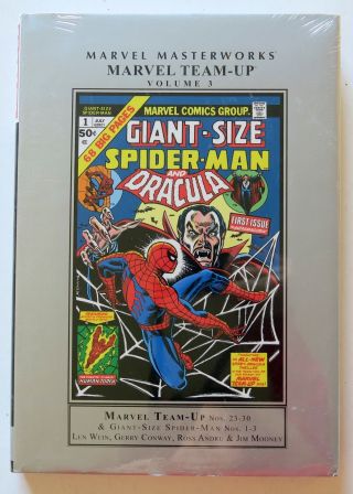 Marvel Team - Up Vol.  3 Hardcover Marvel Masterworks Graphic Novel Comic Book