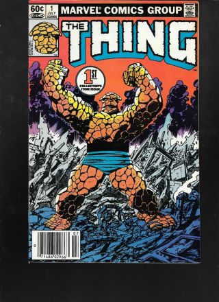 The Thing 1 (marvel 1983) Life Story Of Ben Grimm