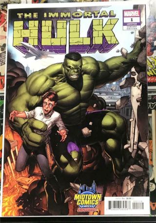 Immortal Hulk 1 Keown Varaint - Marvel Comics 2018 1st Print Unread Nm