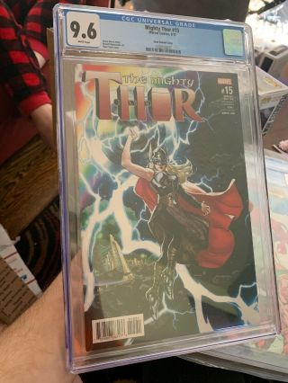 The Mighty Thor 15 Cgc 9.  6 Rare Sook Variant Cover